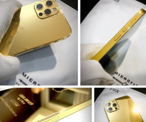 Ngắm ảnh thực tế iPhone 12 Pro mạ vàng đầu tiên trên thế giới được chế tác tại Việt Nam