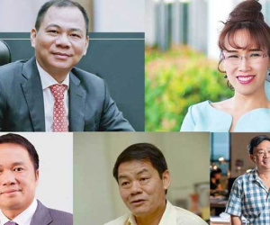 Tiền đổ về siêu giàu Việt: Người kiếm gần tỷ USD, kẻ ôm ngàn tỷ