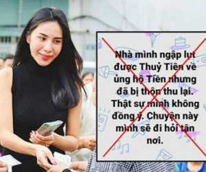 Vụ Thuỷ Tiên trao tiền từ thiện, cán bộ đến từng nhà thu lại: UBND huyện xác nhận có sự việc, đã yêu cầu trả lại 400 triệu đồng cho 69 hộ dân