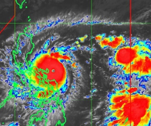 Siêu bão Goni đổ bộ Philippines