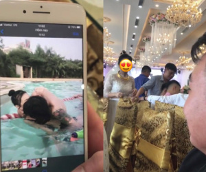 Thanh niên 'ăn gạch' sấp mặt vì hành vi vô duyên trong ngày cưới của người yêu cũ