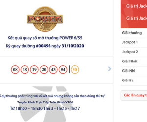 Jackpot 1 trị giá 31 tỷ thuộc về một người chơi ở Hà Nội