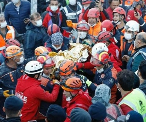 Bé 3 tuổi sống sót thần kỳ sau 65 tiếng bị động đất chôn vùi