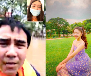 Gọi video thấy ba Quyền Linh ngồi trên xuồng đi cứu trợ, con gái Lọ Lem dặn ngay 1 câu mà cư dân mạng phải ôm bụng cười