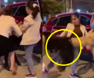 Đánh ghen rầm rộ trên phố: Kẻ thứ 3 bị lôi từ xe xuống 'ăn liên hoàn chưởng', nhưng 'đắt' nhất lại nằm ở cảnh tấu hài cuối cùng
