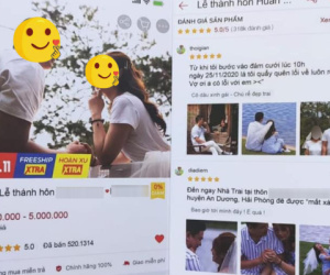 Tấm thiệp độc đáo của đôi vợ chồng trẻ khiến dân mạng vừa thích thú nhưng cũng gây tò mò