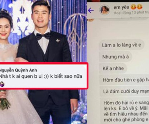 Netizen kéo vào Facebook Duy Mạnh hỏi về vụ Quang Hải gặp Huỳnh Anh ở đám cưới 'cổ tích'