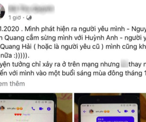 Cô gái 'tố' Huỳnh Anh là 'tiểu tam': Chỉ thấy buồn cười, bạn trai còn phải năn nỉ xin xóa bài