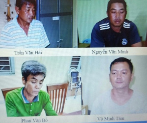 Khởi tố 4 đối tượng vận chuyển lậu 51 kg vàng ở An Giang