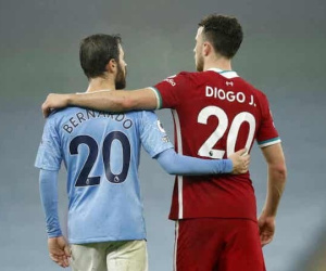 Liverpool bất phân thắng bại với Man City
