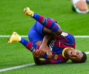 Barcelona nhận tin sét đánh từ chấn thương của Ansu Fati