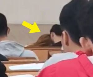 Thản nhiên làm chuyện nhạy cảm nơi lớp học, cặp đôi vấp phải sự phẫn nộ tột cùng của bạn học và cộng đồng mạng