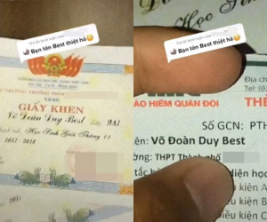Được bố mẹ đặt cho cái tên siêu độc có ghép cả chữ tiếng Anh, cậu học sinh khổ sở vì suốt ngày bị bạn bè hỏi: 'Có thật không?'