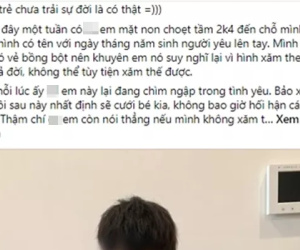 Xăm tên người yêu, thanh niên bị dân mạng chê 'tuổi trẻ chưa trải sự đời' chỉ vì một biến cố bất ngờ