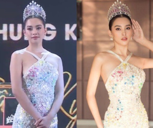 'Ngã ngửa' body Tiểu Vy qua ảnh đã chỉnh và trên livestream: Lộ loạt khuyết điểm vì váy 'hiểm hóc', nhan sắc có như kỳ vọng?
