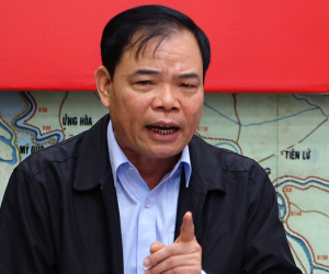 Bộ trưởng Nguyễn Xuân Cường: 'Bão Vamco rất nguy hiểm'