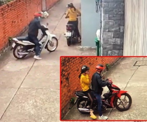 Đôi nam nữ vào tận nhà dân trộm xe máy ở Thủ Đức