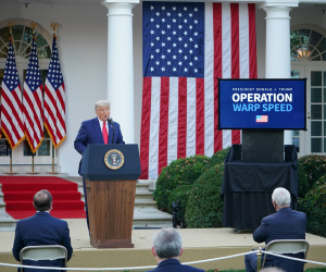 Tổng thống Trump phát biểu từ Nhà Trắng, ngầm thừa nhận ông Biden có thể thắng