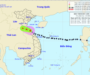 Bão số 13 suy yếu thành áp thấp nhiệt đới, có khoảng nửa tháng trời yên, biển lặng