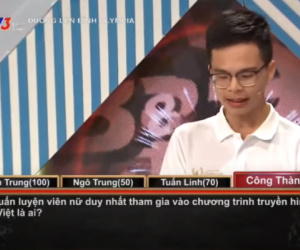 Fan Rap Việt thi Olympia: Chưa đợi xong câu hỏi đã ra luôn đáp án, xuất sắc giành Á quân