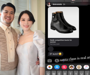 Con dâu tương lai tỷ phú Johnathan Hạnh Nguyễn có khác, muốn giày hơn 30 củ là được chiều trong 'phút mốt'