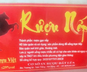 Bộ Công Thương yêu cầu thu hồi ngay sản phẩm Rượu nếp, Hầm Rượu Việt
