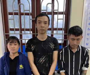 Bắt nhóm bảo kê, cưỡng đoạt tiền của các lái xe và thương lái ở làng nghề