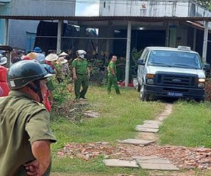 Thực nghiệm hiện trường vụ cụ bà 79 tuổi bị sát hại, giấu xác