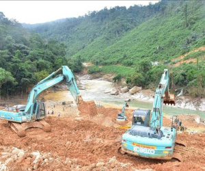 Thông đường vào Thủy điện Rào Trăng 3 tìm kiếm 12 người còn mất tích