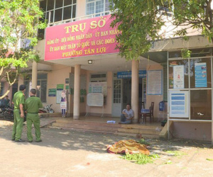 Cán bộ phường tử vong bất thường tại trụ sở