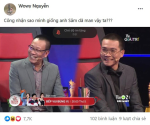 Lại Văn Sâm ngồi ghế nóng cùng 'bản sao' Wowy ở Siêu Trí Tuệ mùa 2