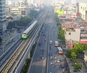 Lãnh đạo Cục 6 đường sắt Trung Quốc chỉ đạo vận hành đường sắt Cát Linh - Hà Đông