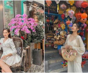 Style đời thường đối nhau chan chát của top 3 HHVN: Người thì sexy, người cá tính, riêng Tân hậu giản dị đến xuề xòa vẫn đẹp mê