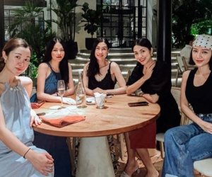 Hội bạn 'triệu đô' cứ tụ họp lại gây sốt: Kathy Uyên mộc mạc vẫn hút hồn, 'mẹ 2 con' Hà Tăng lại sang chảnh miễn chê