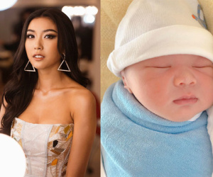 Á hậu Thuý Vân lần đầu công khai cận mặt quý tử đồng thời hé lộ luôn tên thật của bé