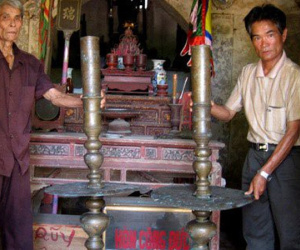 Độc đáo báu vật cổ chùa Bạch Tượng Thanh Hóa