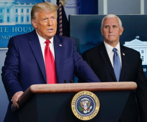 Tổng thống Trump lại nêu điều kiện để ông Biden vào Nhà Trắng