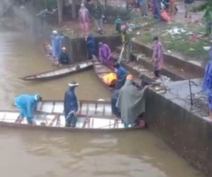 Đi xe máy với tốc độ cao, nam thanh niên lao xuống sông tử vong
