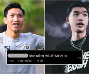 Đoàn Văn Hậu được hội fan girl nhận xét giống HIEUTHUHAI, từ thần thái đến chuyện tình cảm đều có nét tương đồng