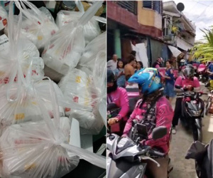 42 shipper cùng lúc giao hàng cho cô bé 7 tuổi