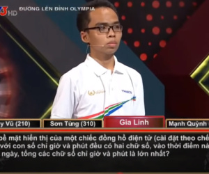 Câu hỏi Olympia 'Thời điểm nào trong ngày, tổng chữ số chỉ giờ và phút lớn nhất?', tưởng hóc búa hóa ra chỉ cần 5 giây là đủ