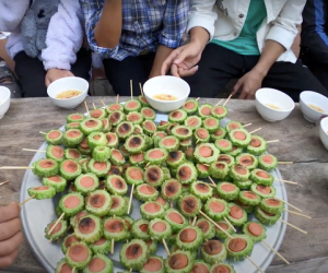 Sáng tạo món mới từ mướp đắng, Bà Tân Vlog khiến dân tình méo mặt vì cách làm quá sai