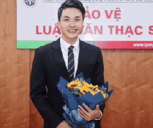 Trai đẹp Người Ấy Là Ai trở thành Thạc sĩ Y học