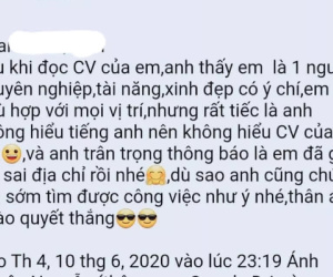 Gửi CV được khen tới tấp nhưng cô gái vẫn không được nhận việc vì một lý do mà ai cũng mắc