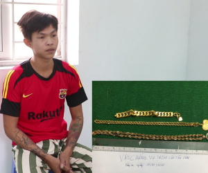 Đến nhà chơi, thanh niên cuỗm gần 4,5 lượng vàng của cô ruột