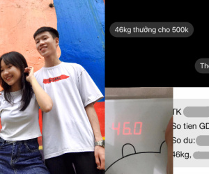 Thanh niên 2k2 thưởng nóng cho bạn gái 500k vì tăng cân và chuyện tình ngọt ngào từ thời cấp ba khiến ai cũng thèm