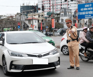 CSGT sẽ dán 'phạt nguội' trên kính ôtô