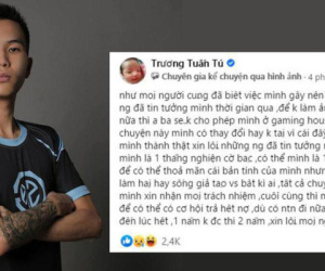 Streamer Tú Sena chính thức lên tiếng xác nhận việc nợ nần vì cờ bạc và bị Thầy Giáo Ba đuổi khỏi gaming house SBTC