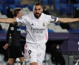 Benzema đưa Real vào vòng 1/8 Champions League