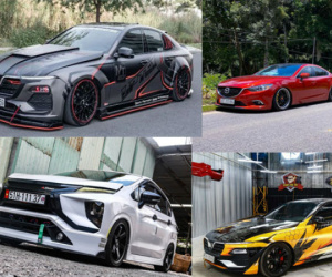 Loạt xe độ hạ gầm theo phong cách siêu xe cực độc ở Việt Nam